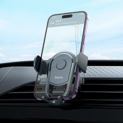 Hoco Telefoonhouder Auto Ventilatie - Zwart