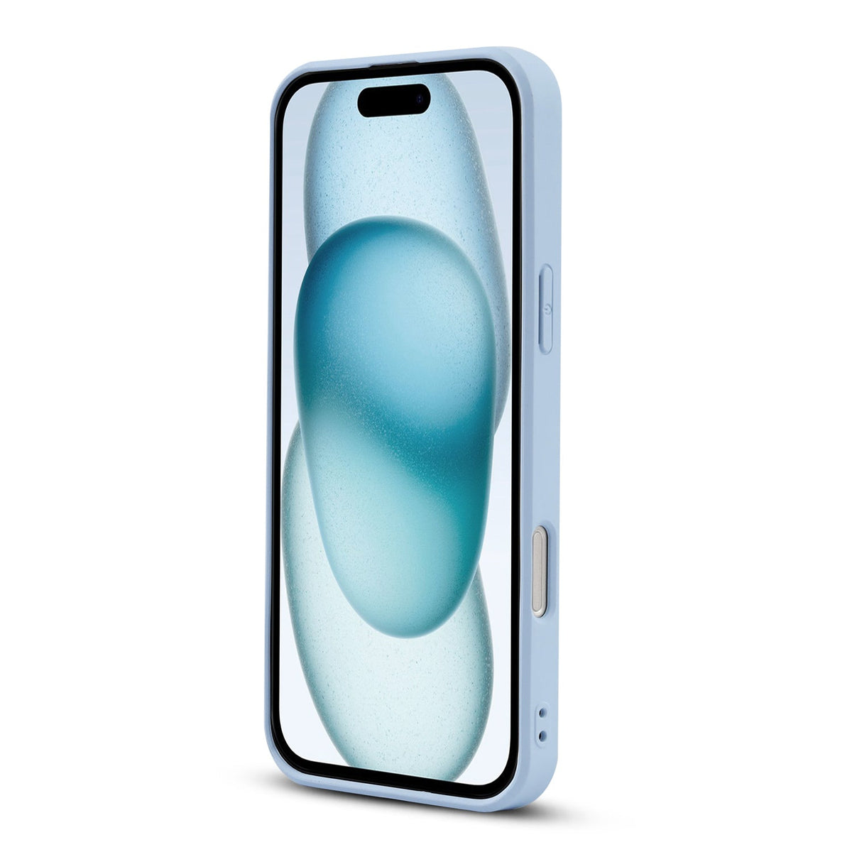 iPhone 16 Pro Hoesje - Blauw - Diamant Glitter Back Cover