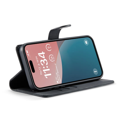Apple iPhone 16 Plus Hoesje - Charcoal Gray - 2 in 1 Bookcase