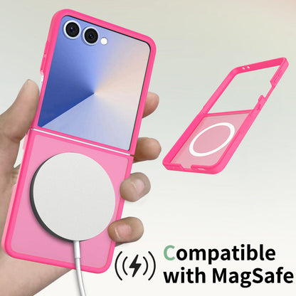 Samsung Galaxy Z Flip 7 Case - Pink - Matte Armor MagSafe Back Cover