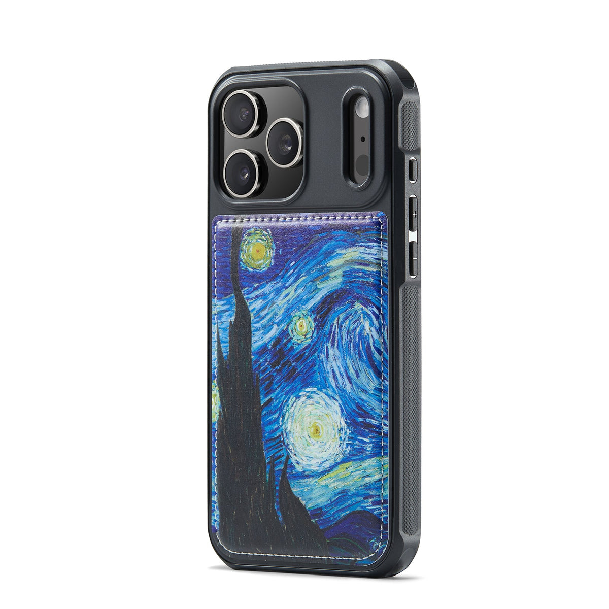 Apple iPhone 17 Pro Max Hoesje - De Sterrennacht - Kunstleer MagSafe Back Cover