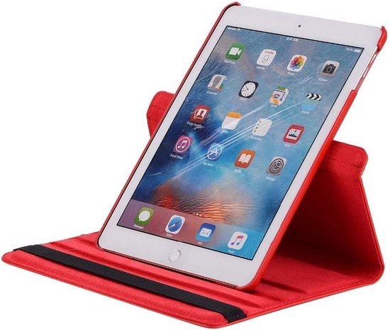 Apple iPad Air 4 10.9 (2020) Tablet Case - Red - Rotating Folio Case
