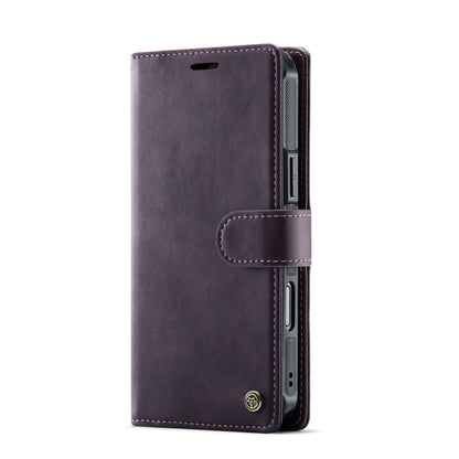 Apple iPhone 18 Pro Hoesje - Dark Purple - Luxe 2 in 1 MagSafe Bookcase
