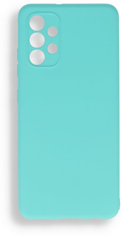 Samsung Galaxy A72 Hoesje - Turquoise - Siliconen Back Cover