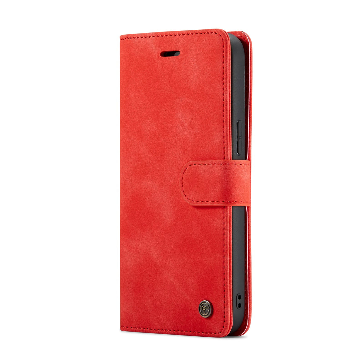 Apple iPhone 15 Pro Case - Crimson Red - 2-in-1 Wallet Case