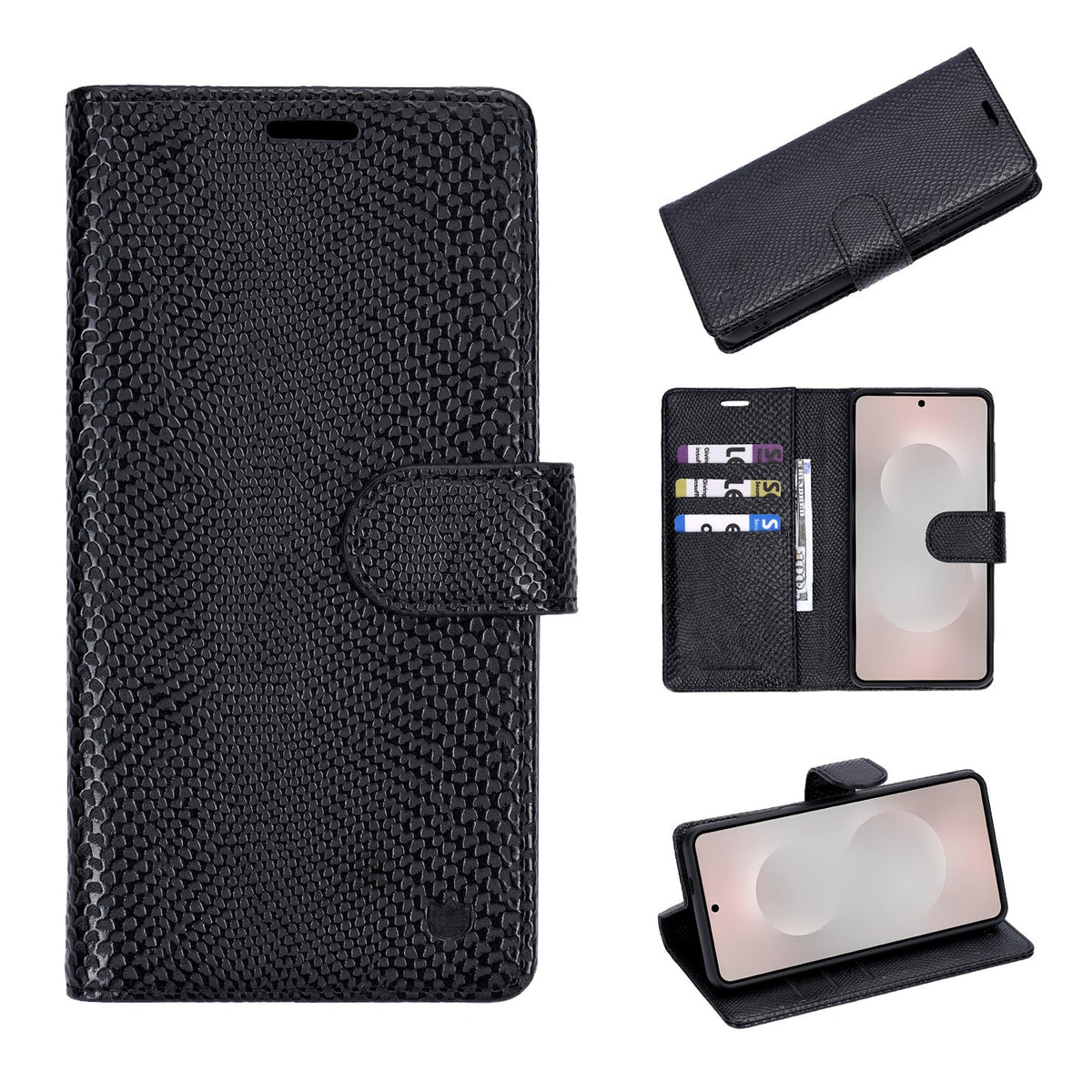 Samsung Galaxy A57 Hoesje - Zwart - 2 in 1 MagSafe Bookcase