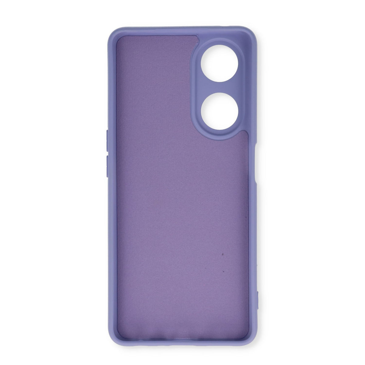 Oppo A38 Hülle - Lila - Silikon-Backcover mit Handykette