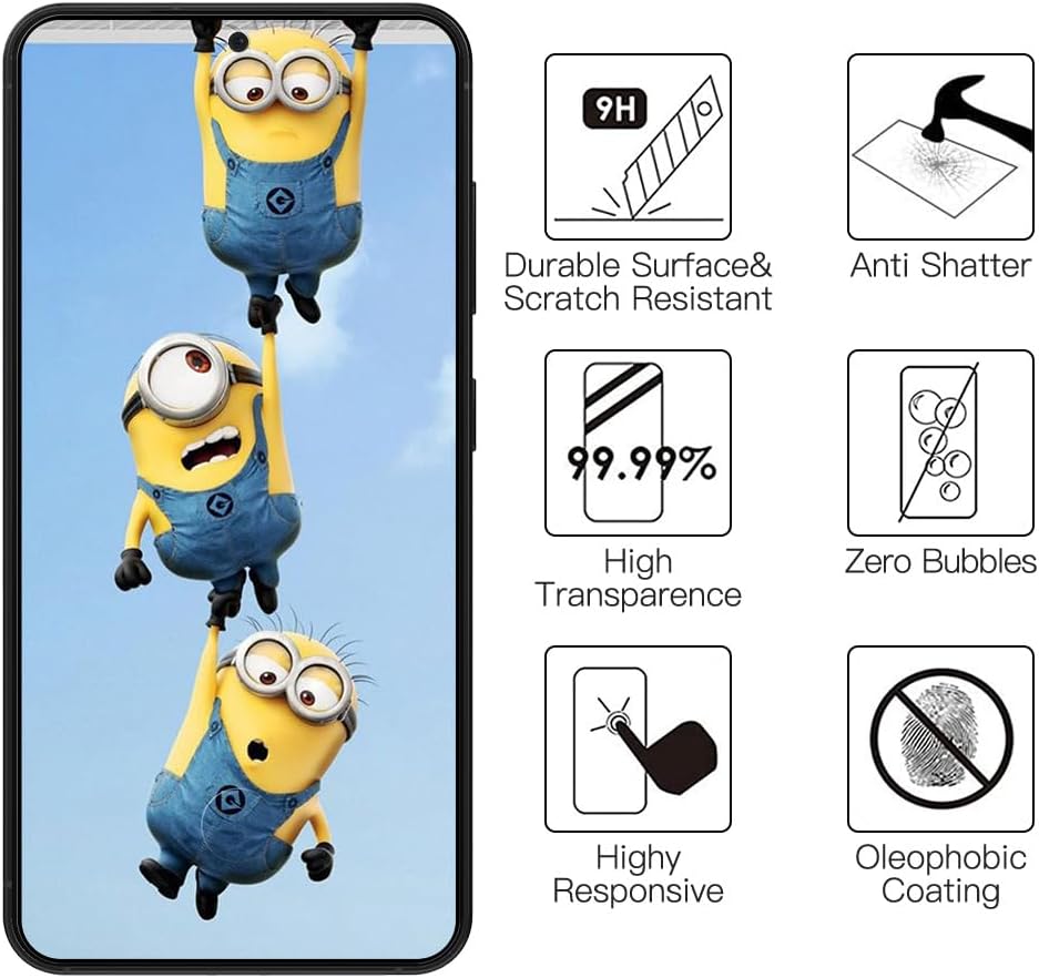Samsung Galaxy S25 Plus Screenprotector - Full Cover - 2 Stuks