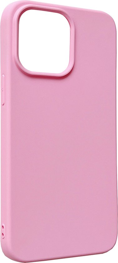 Apple iPhone 14 Pro Max Hoesje - Magenta - Siliconen Back Cover