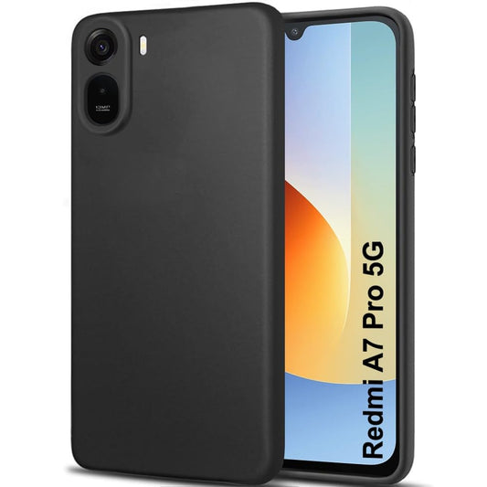 Xiaomi Redmi A7 Pro Hoesje - Zwart - Siliconen Back Cover