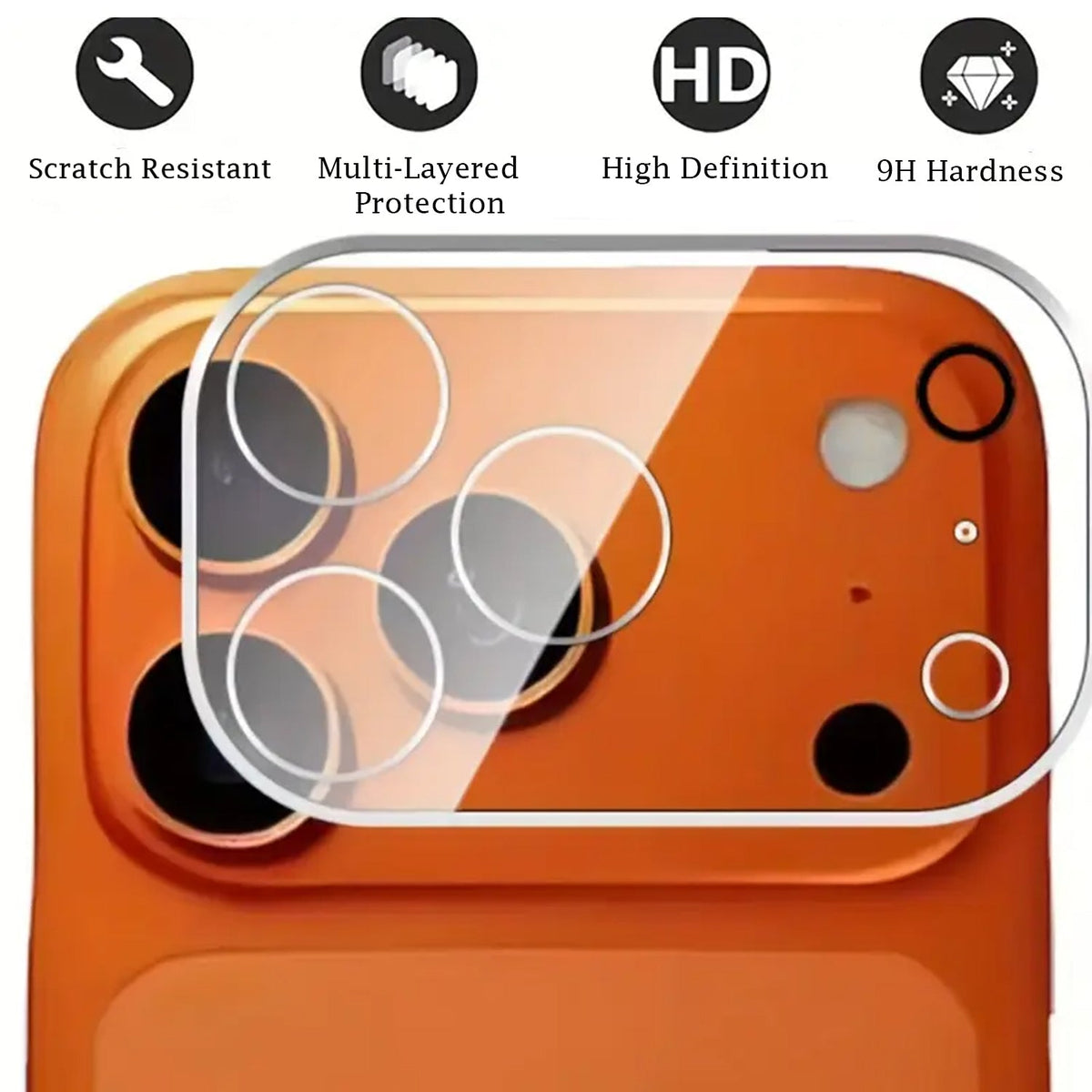 Apple iPhone 17 Pro Camera Shield - 3 Stuks
