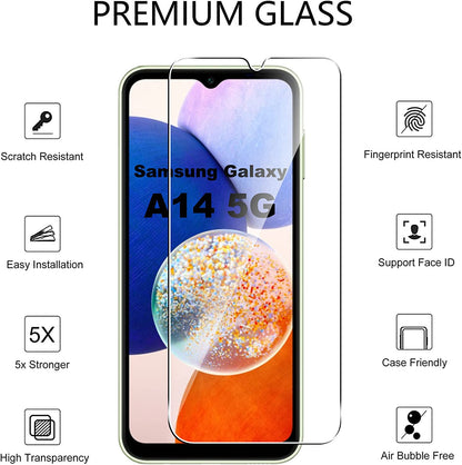 Samsung Galaxy A14 5G / A14 4G Panzerglas - Tempered Glass - 2 Stück