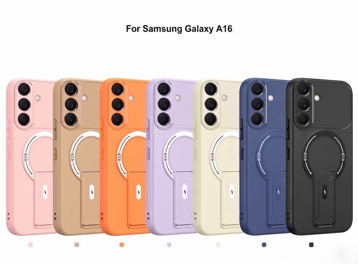 Samsung Galaxy A16 Hoesje - Roze - Siliconen MagSafe Back Cover