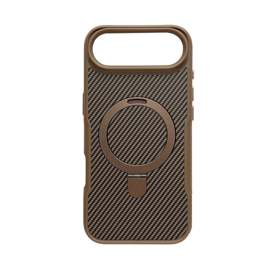 Apple iPhone Air Hülle - Gold - Carbon-MagSafe-Backcover