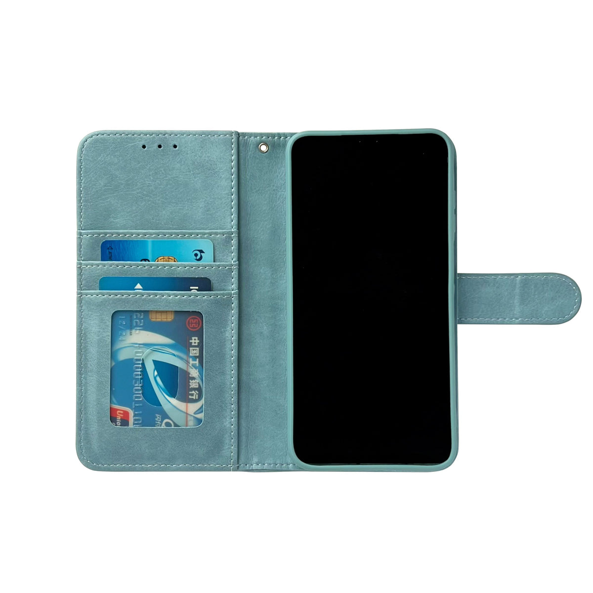 Apple iPhone 16 Pro Max Case - Light Blue - Wallet Case
