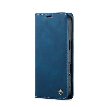 iPhone 16 Pro Hoesje - Navy Blue - Dunne Bookcase