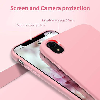 Apple iPhone XR Hoesje - Roze - Siliconen Back Cover