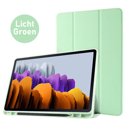 Samsung Galaxy Tab S8+ Tablet Case - Light Green - Smart Cover
