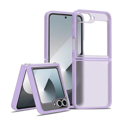 Samsung Galaxy Z Flip 7 FE Case - Purple - Matte Armor Back Cover