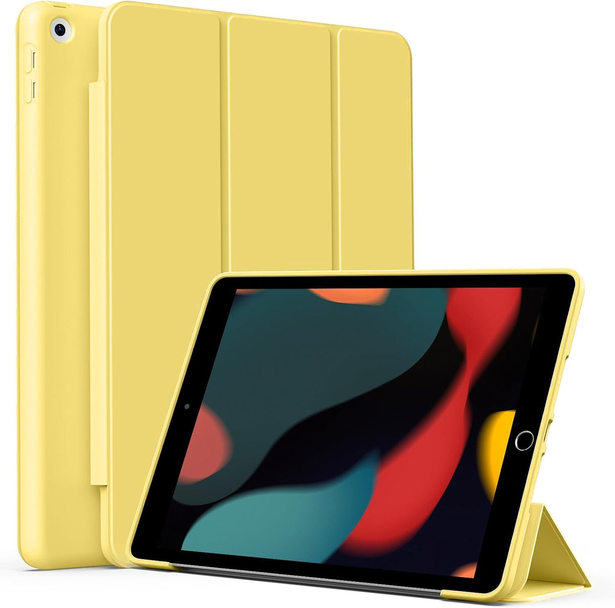 iPad 10.2 Zoll (9./8./7. Generation) Tablet-Hülle - Gelb - Smart Cover