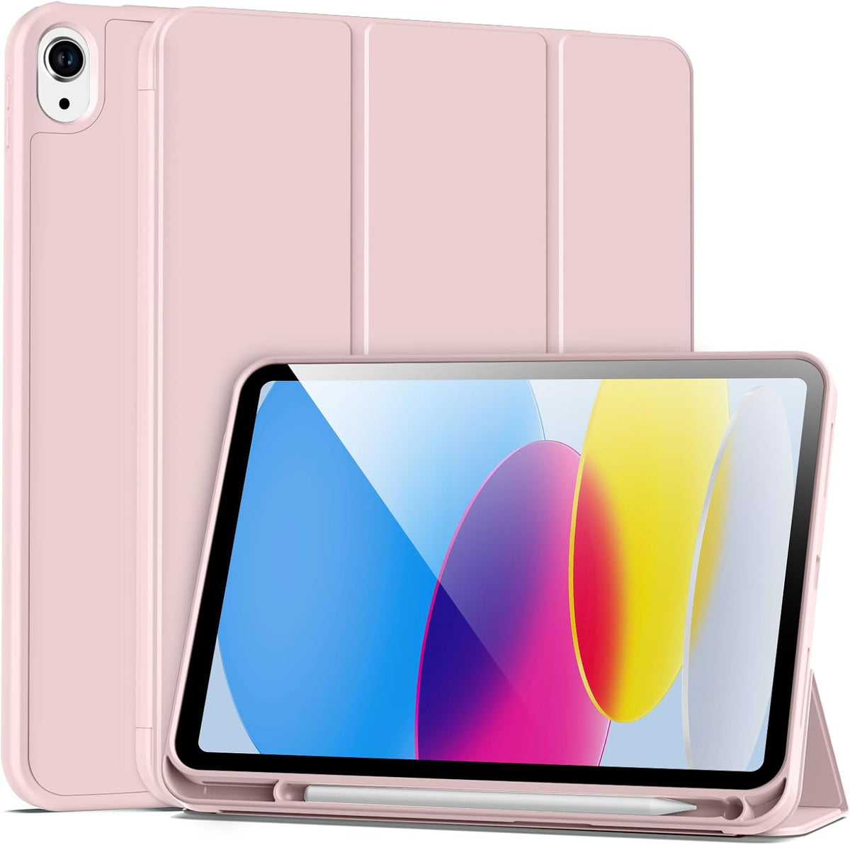 Étui pour tablette Apple iPad 2025 (11e génération) - Rose clair - Smart Cover