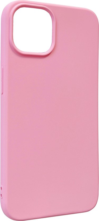 Apple iPhone 14 Hoesje - Magenta - Siliconen Back Cover