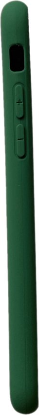 Coque Apple iPhone SE (2022) - Vert foncé - Étui arrière en silicone