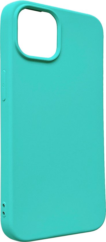 Apple iPhone 13 Hülle - Türkis - Starkes Silikon Backcover
