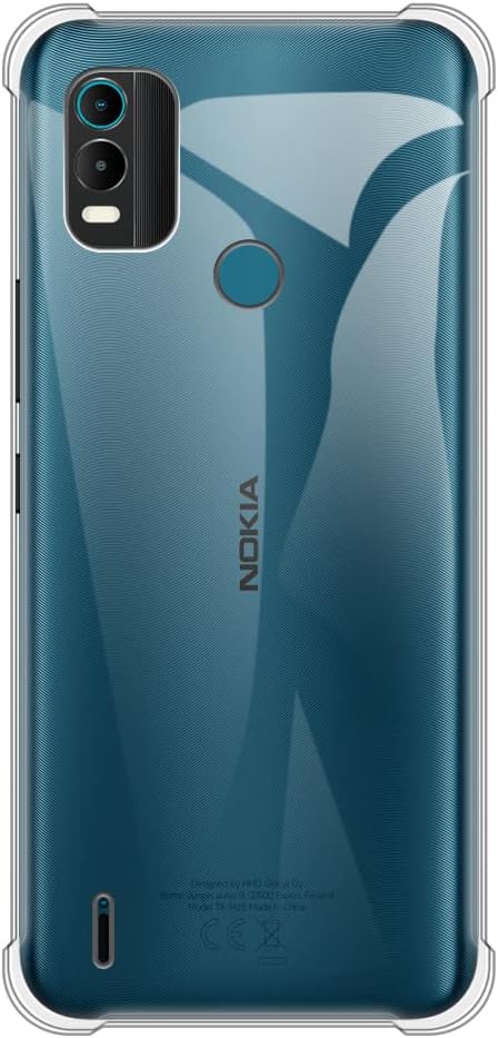 Nokia C21 Plus Hoesje - Transparant - Anti-Shock Hybrid Back Cover