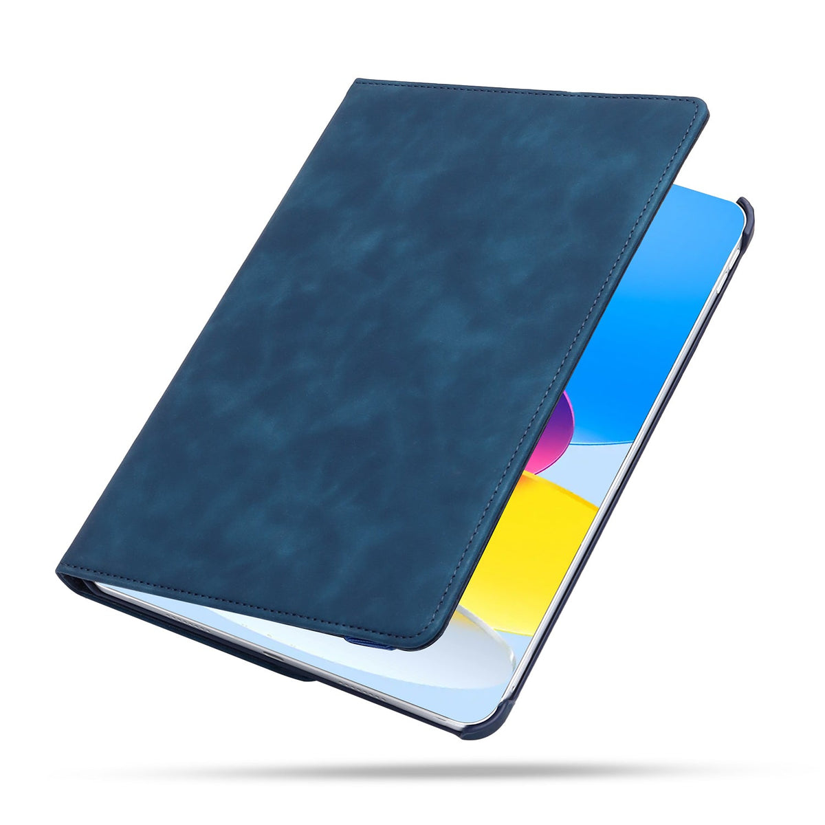 iPad Pro 11 inch 2022 Tablethoes - Navy Blue - Draaibare Bookcase