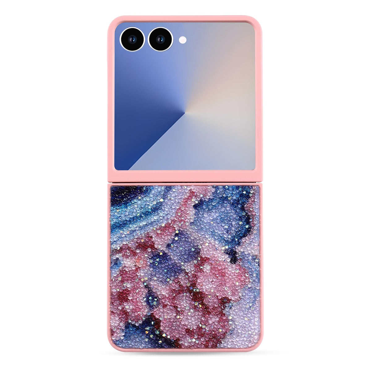 Samsung Galaxy Z Flip 7 Hoesje - Nova - Diamant Marmer Back Cover