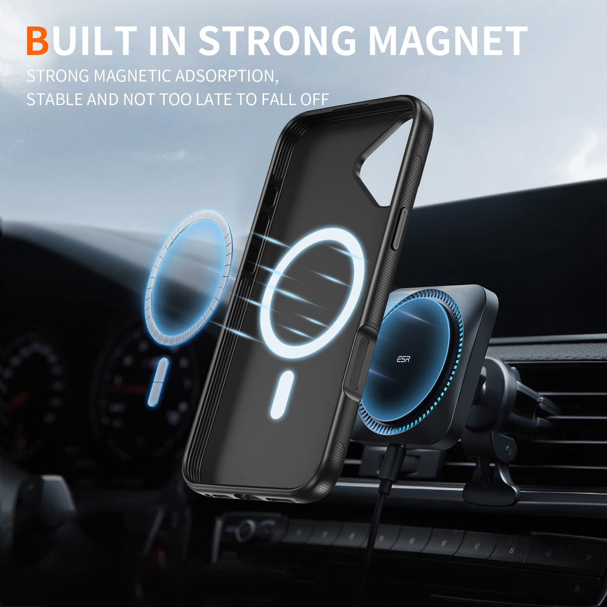 Apple iPhone 17 Hoesje - Zwart - Magnetische Liquid Siliconen MagSafe Back Cover