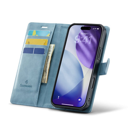 Apple iPhone 17 Pro Max Hoesje - Aqua Blue - Luxe 2 in 1 MagSafe Bookcase