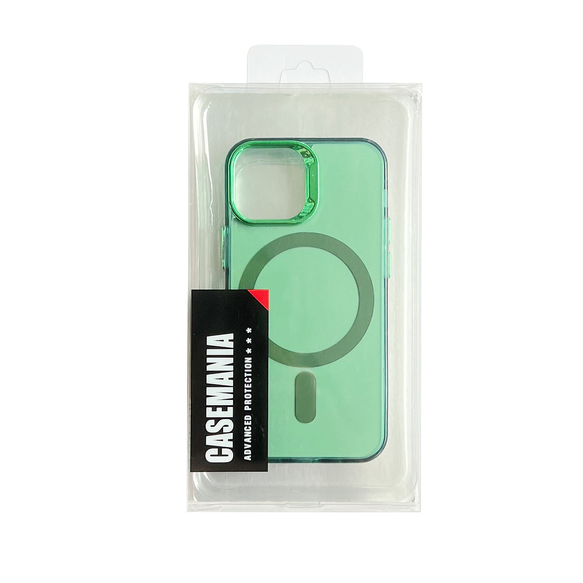 iPhone 12 Hoesje - Groen - Fusion Armor MagSafe Back Cover