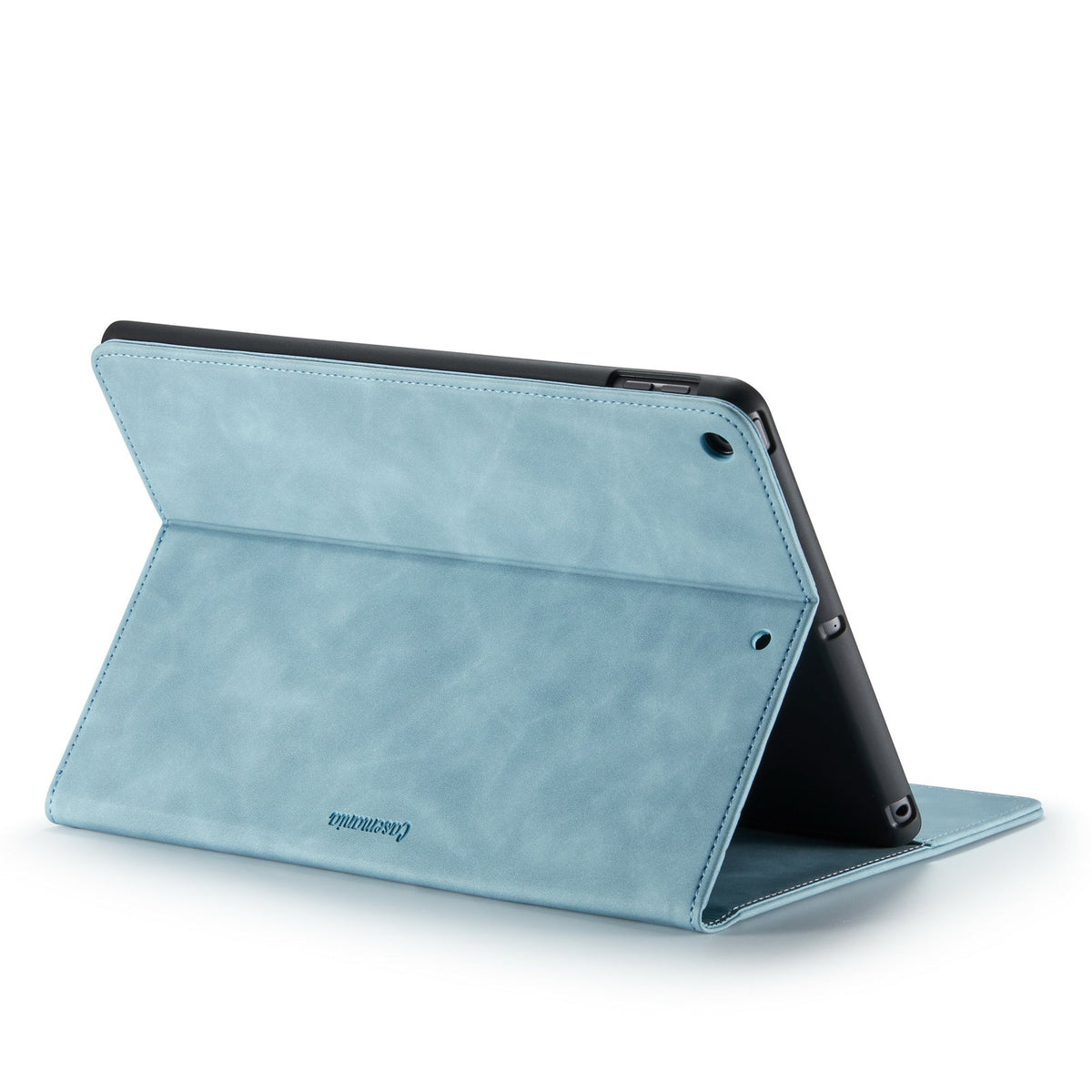 Apple iPad Air 5 10.9 (2022) Tablethoes - Aqua Blue - Draaibare Bookcase
