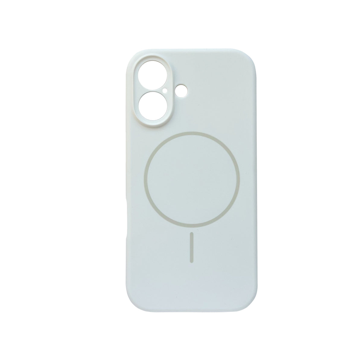 Apple iPhone 16 Plus Hoesje - Wit - Liquid Siliconen MagSafe Back Cover