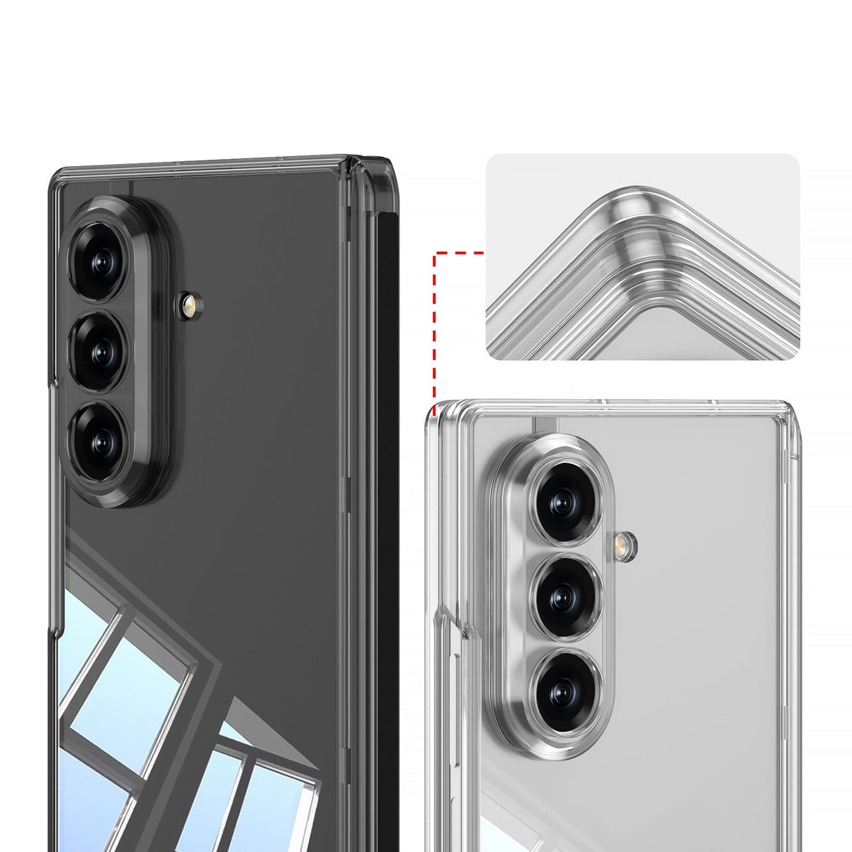 Samsung Galaxy Z Fold8 Ultra Hoesje - Zwart - 360 Graden Full Body Case met Ingebouwde Screenprotector