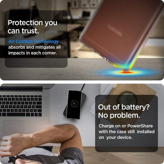 Samsung Galaxy Note20 Hoesje - Transparant - Siliconen Back Cover