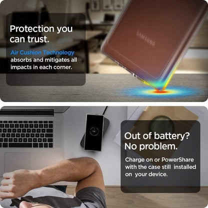 Samsung Galaxy Note20 Hoesje - Transparant - Siliconen Back Cover