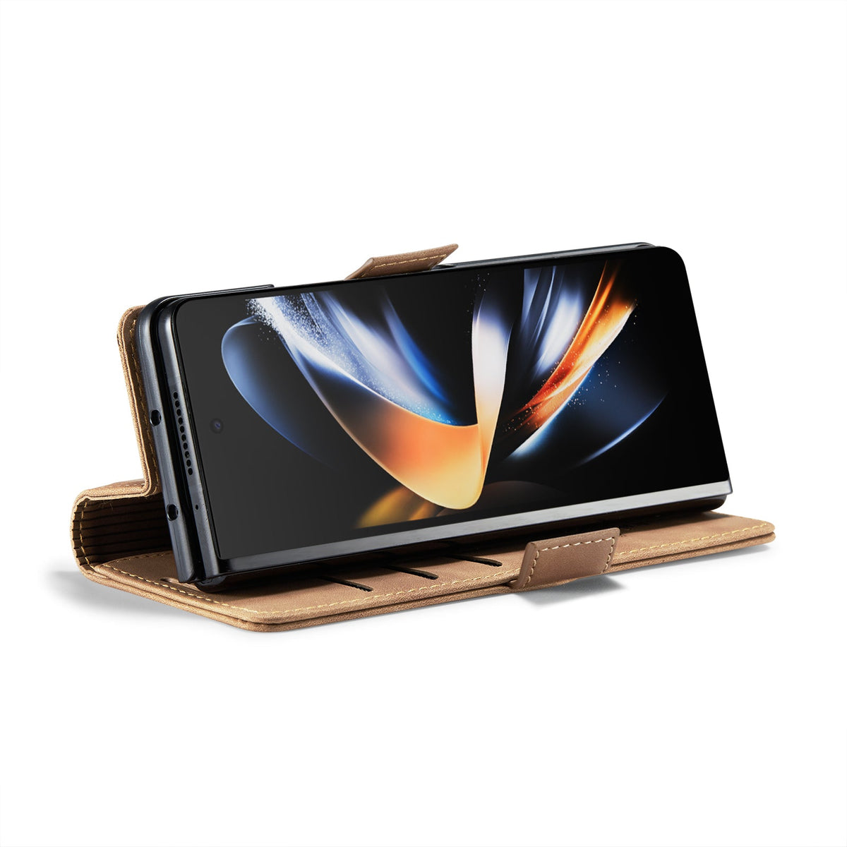 Samsung Galaxy Z Fold6 Hoesje - Sienna Brown - Bookcase