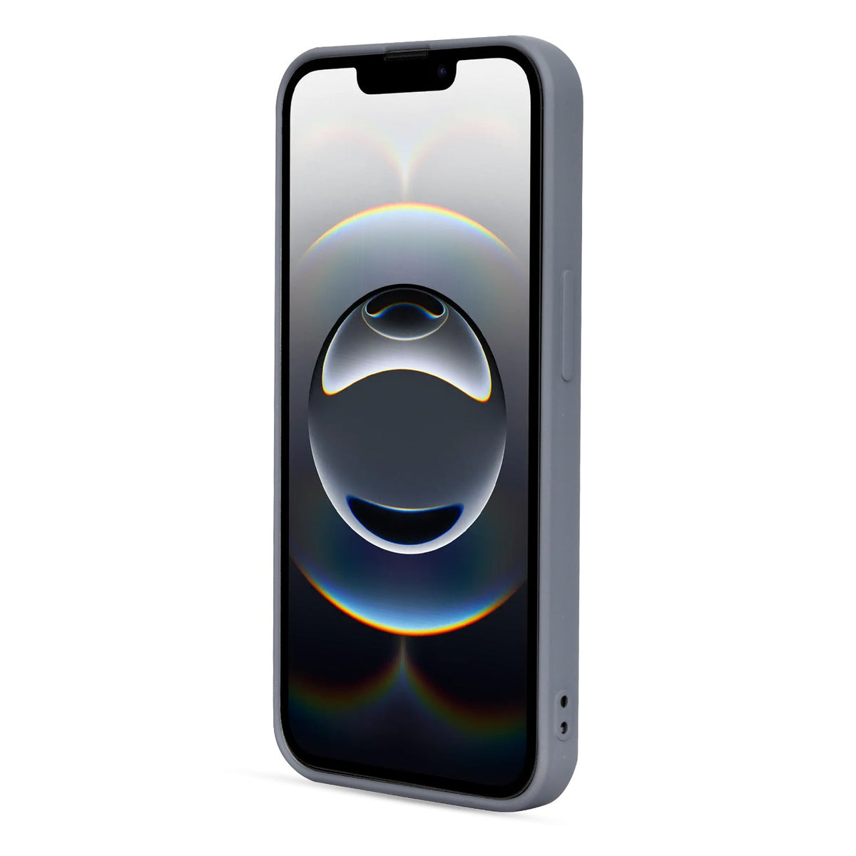 Apple iPhone 17e Case - Marble Gray - Marble Diamond Glitter Back Cover