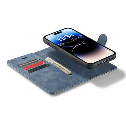 Apple iPhone 15 Pro Max Hülle - Shadow Gray - 2-in-1 Klapphülle mit Kartenfach