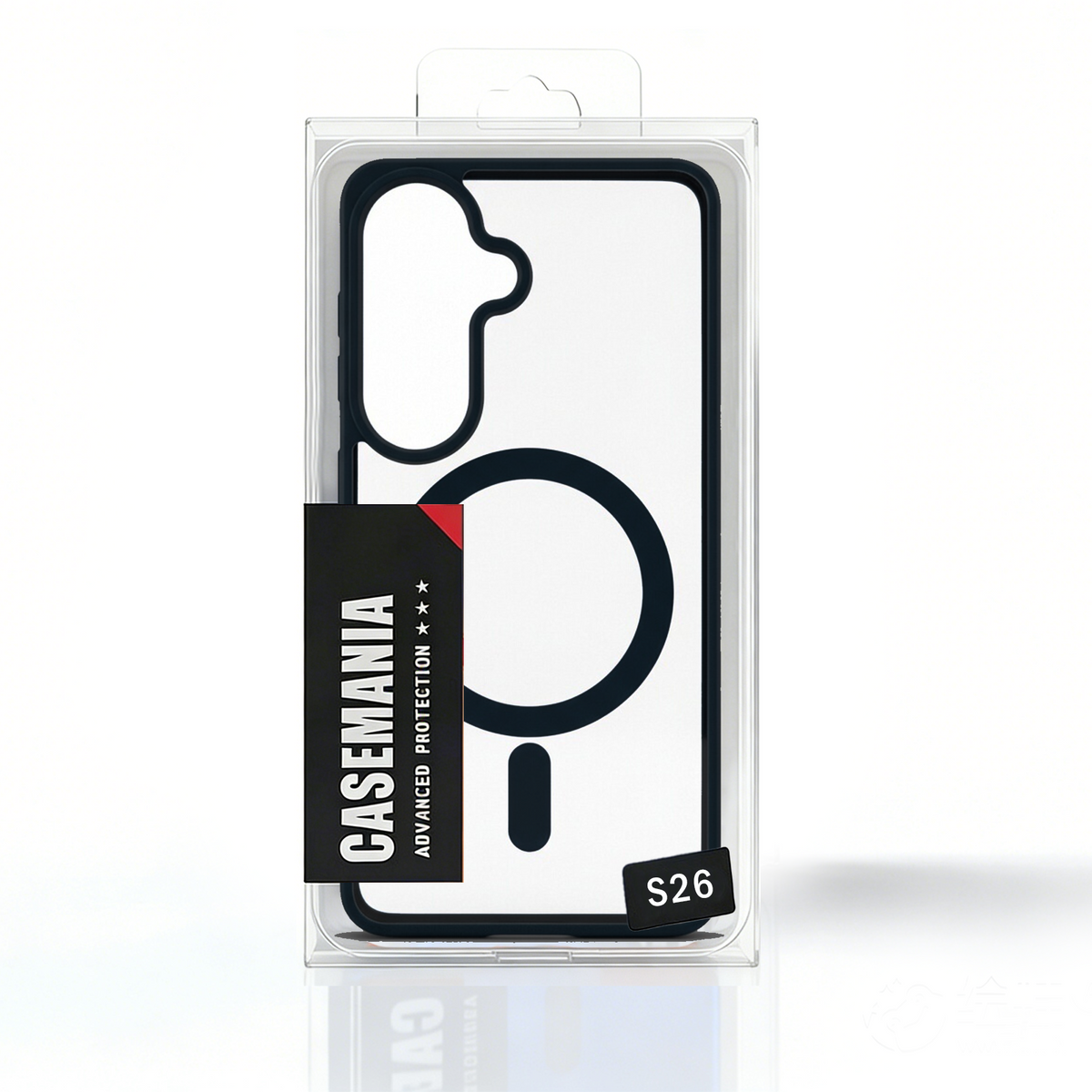Samsung Galaxy S26 Plus Hoesje - Zwart - Magnetische Bumper MagSafe Back Cover