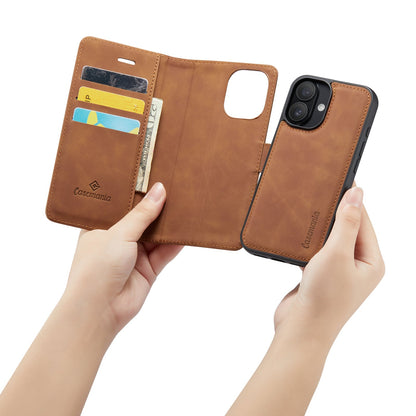 Apple iPhone 16 Case - Sienna Brown - 2-in-1 Wallet Case