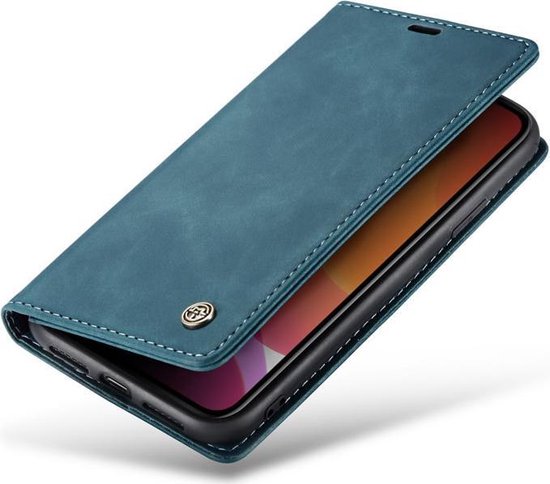 iPhone 11 Hoesje - Emerald Green - Dunne Bookcase