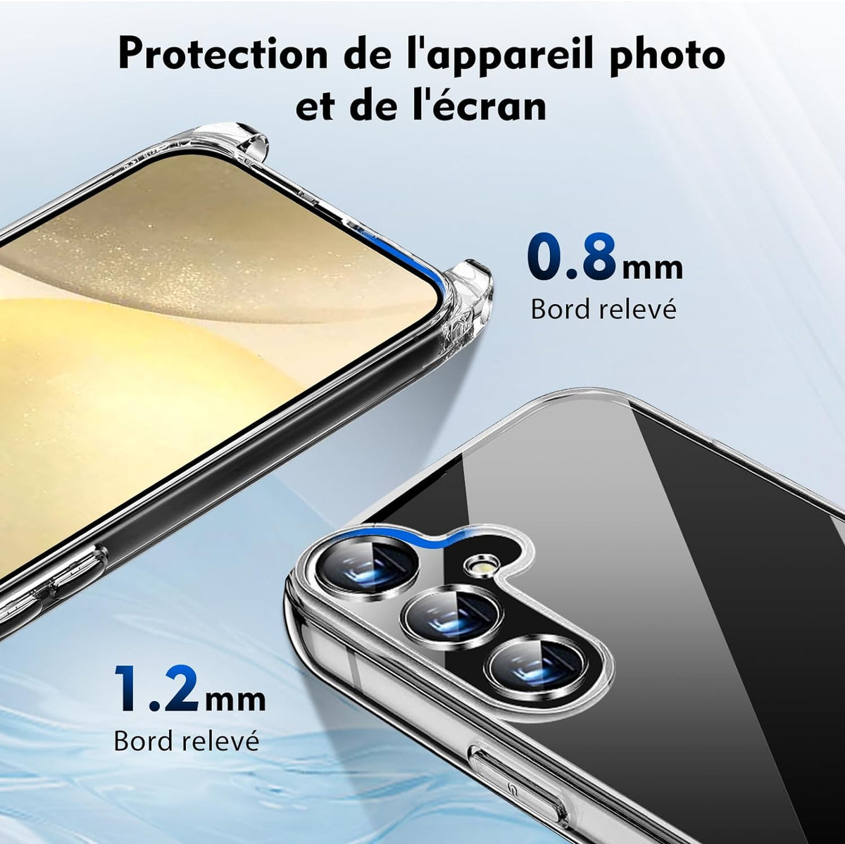 Samsung Galaxy S25 FE Hoesje - Transparant - Siliconen MagSafe Back Cover met Telefoonkoord
