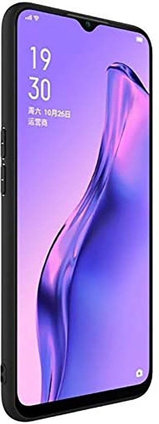 Oppo A31 Hoesje - Zwart - Siliconen Back Cover