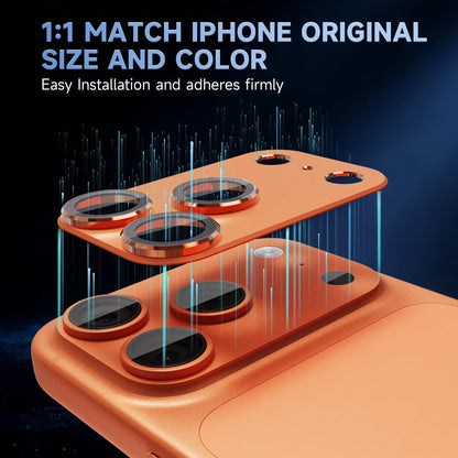 Apple iPhone 17 Pro Max Camera Shield - Orange - 1 Piece