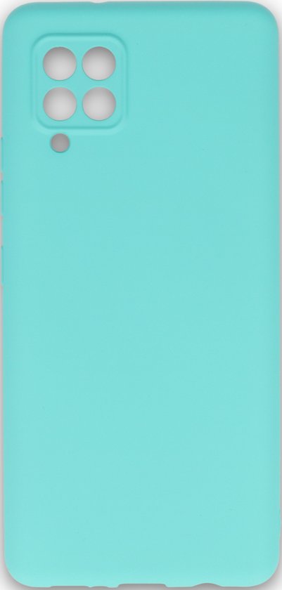 Samsung Galaxy A22 5G Hoesje - Turquoise - Siliconen Back Cover