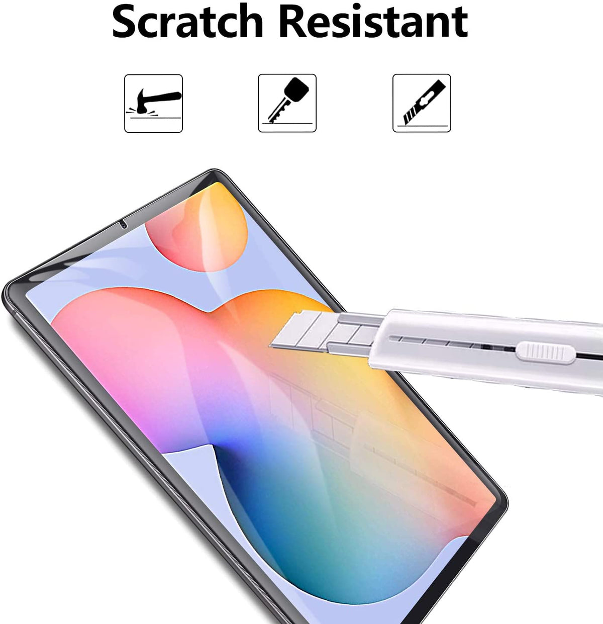 Samsung Galaxy Tab S6 Lite WiFi 2024 / S6 Lite WiFi 2022 / S6 Lite Screenprotector - Full Cover - 2 Stuks